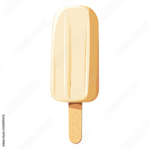 Ice cream illustration dessert popsicle vector