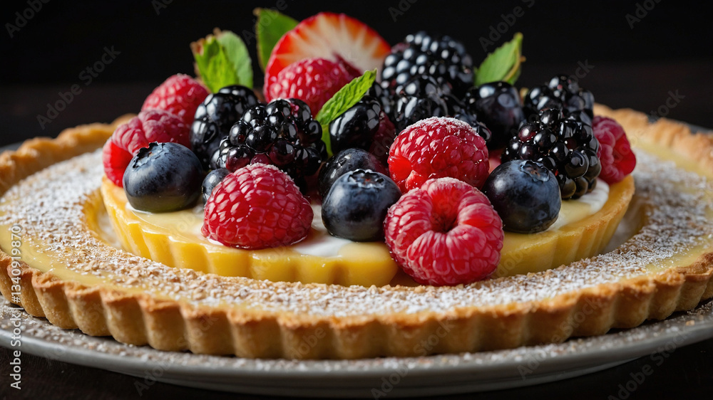 cheesecake with berries cheesecake with berries