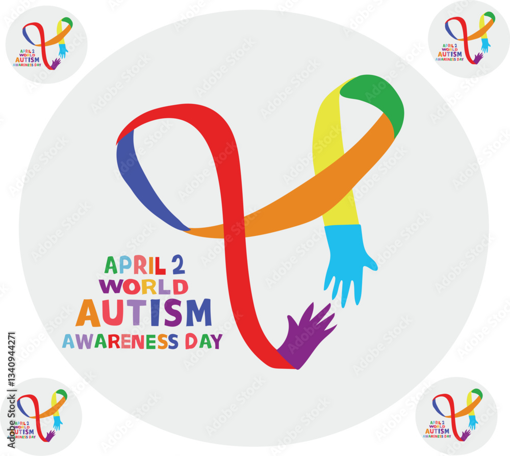 World Autism awareness day is celebrated every year on 2 april. World Autism awareness day is celebrated every year on 2 april.