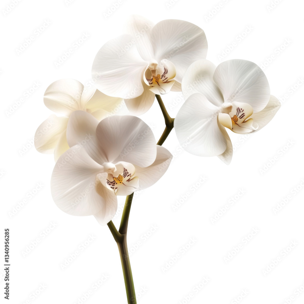 Delicate White Orchid Bloom Delicate White Orchid Bloom