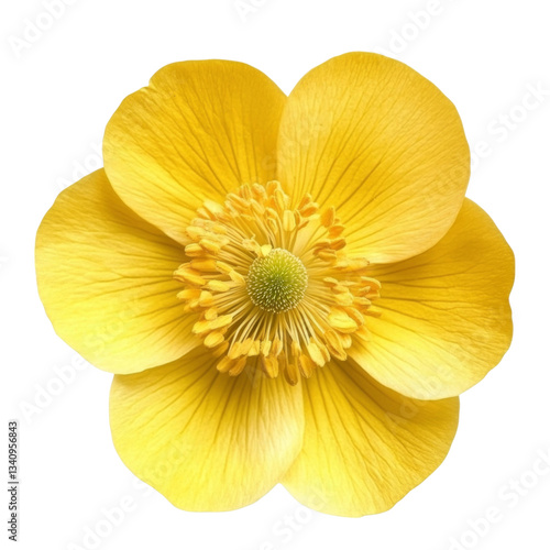 Stunning Close-up of a Vibrant Yellow Flower