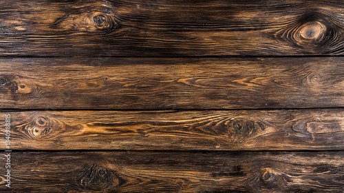 Wallpaper Mural Dark Brown Wooden Texture Background: Rustic Wooden Planks Torontodigital.ca