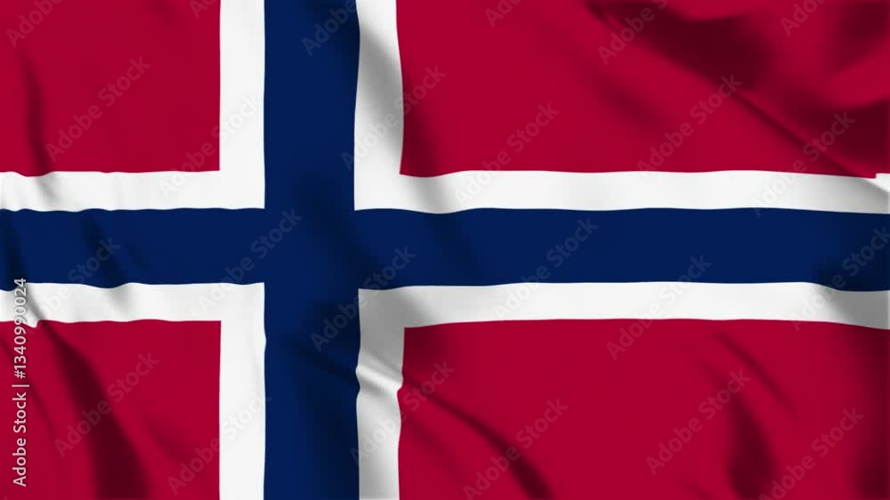 Realistic Norway Flag Flying Waving in the wind Animation HD Video.aep Realistic Norway Flag Flying Waving in the wind Animation HD Video.aep