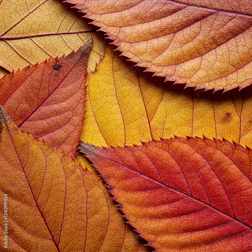 Autumn Leaves Close-up