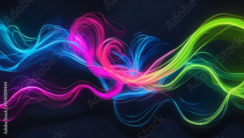 Abstract Colorful Energetic Backgrounds