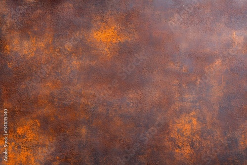 Rusty metal texture background with oxidized weathered surface