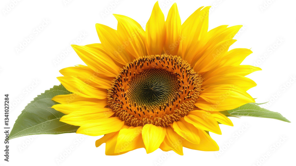 Obraz premium Bright sunflower blooms under the summer sun in a vibrant garden