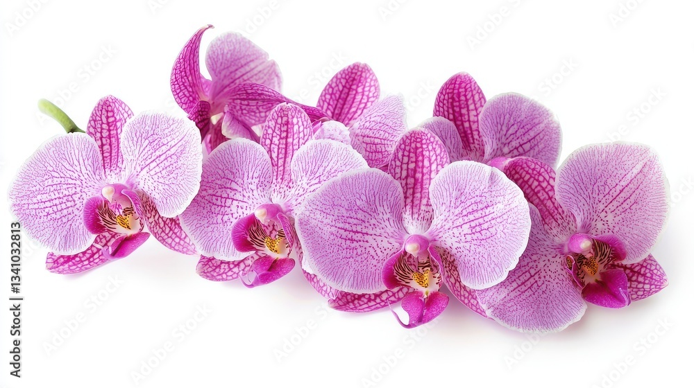 Obraz premium Orchid flowers isolated on white background