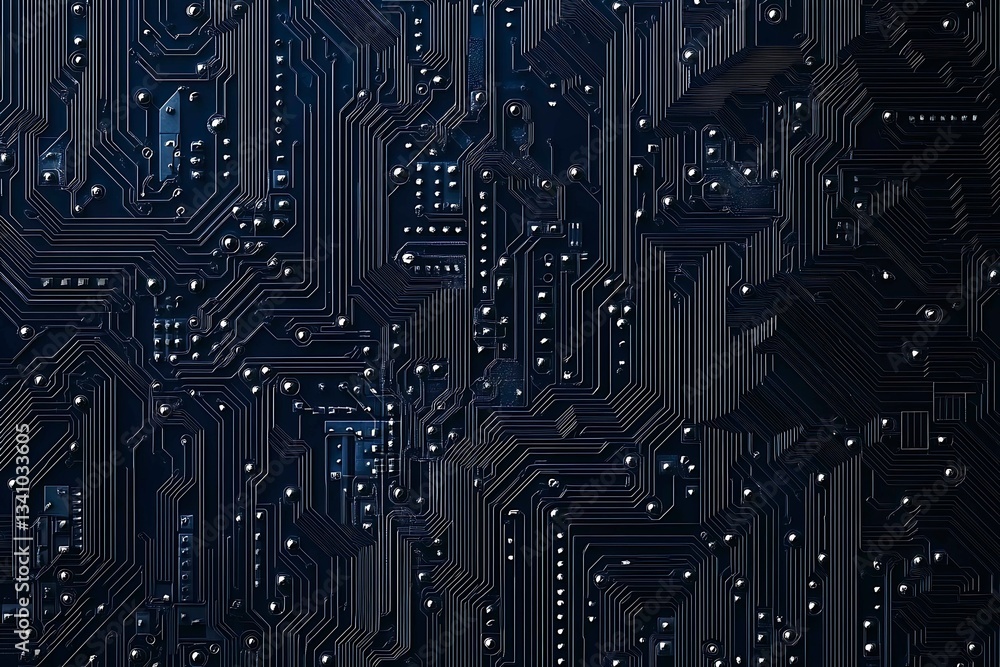 Abstract close-up of a glowing blue digital circuit board, showcasing intricate connections and technological design on a black background.
Abstract close-up of a glowing blue digital circuit board, showcasing intricate connections and technological design on a black background.