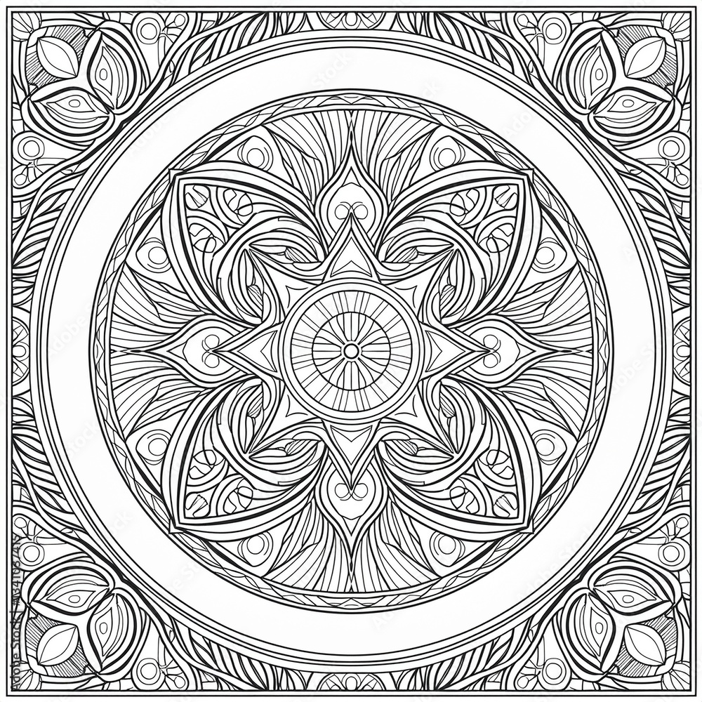 Fototapeta premium mandala