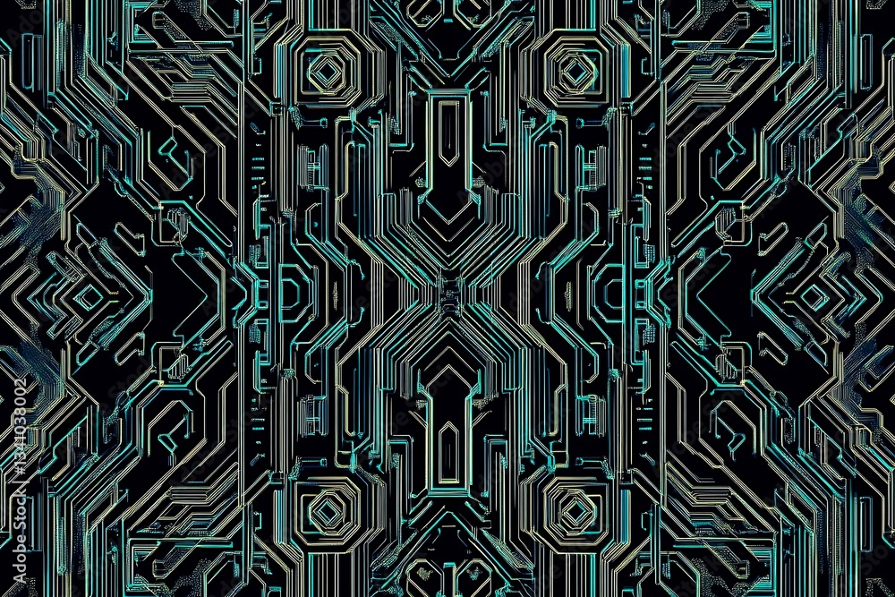 Abstract close-up of a glowing blue digital circuit board, showcasing intricate connections and technological design on a black background.
Abstract close-up of a glowing blue digital circuit board, showcasing intricate connections and technological design on a black background.