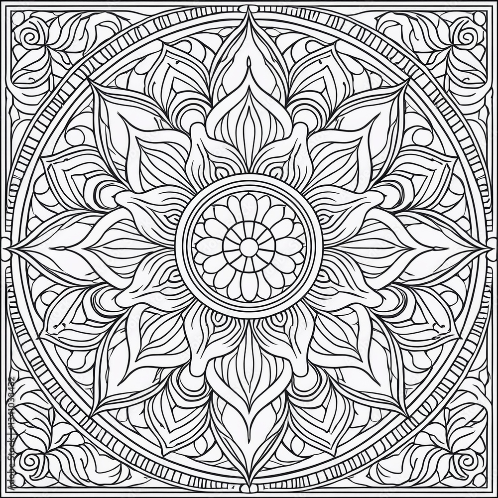 Fototapeta premium mandala