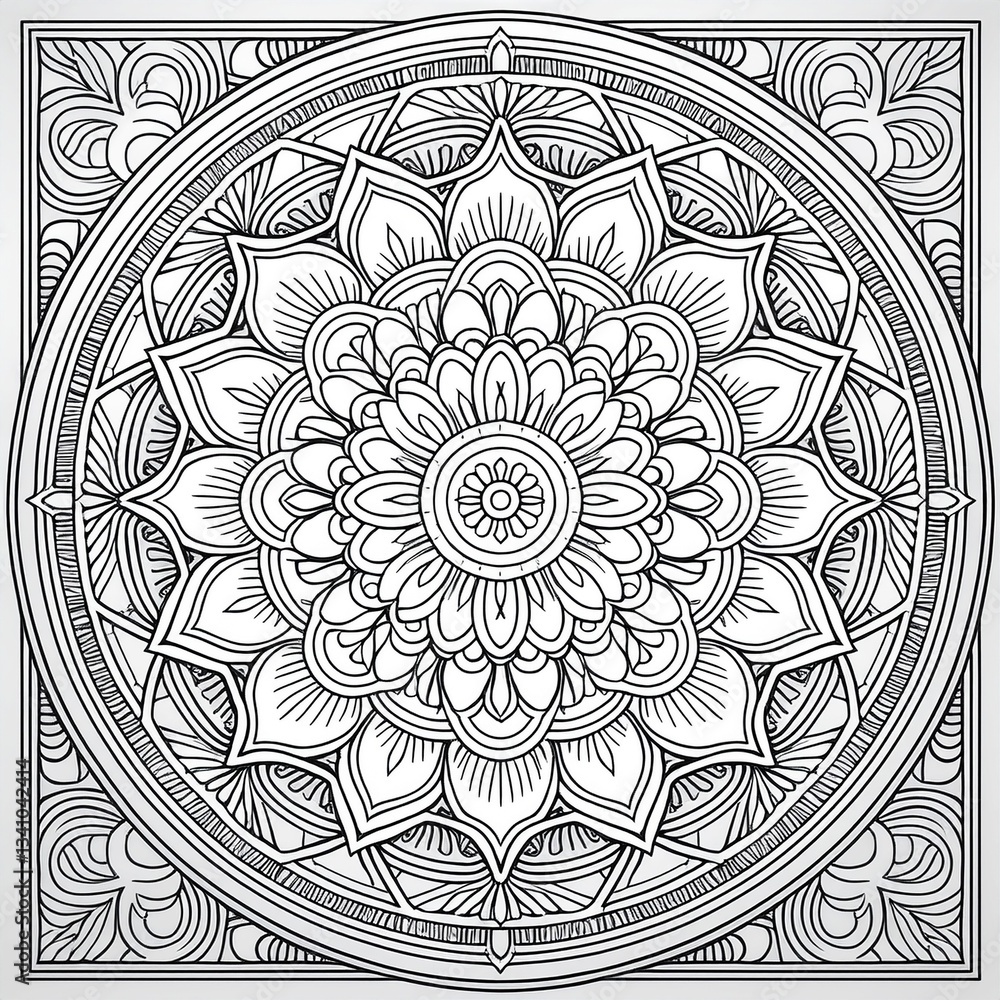 Fototapeta premium mandala