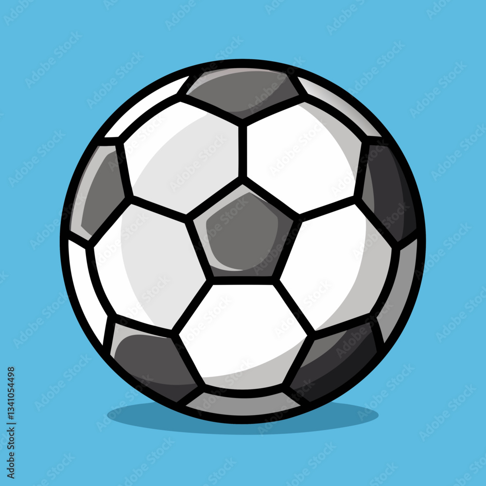 Fototapeta premium soccer ball isolated on white