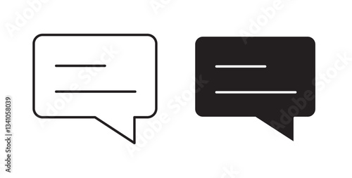 Subtitles icons vectors graphic designs