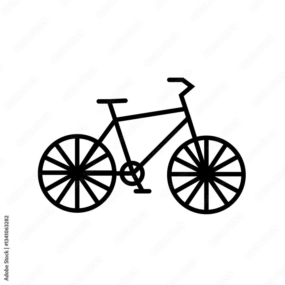 Fototapeta premium vector icon bicycle 