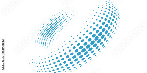 blue abstract composition - vector illustration. eps10