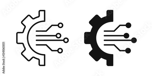 Transform icons set for website design