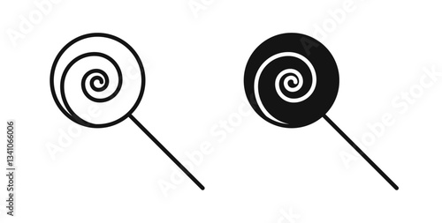 Candy icons set for website design