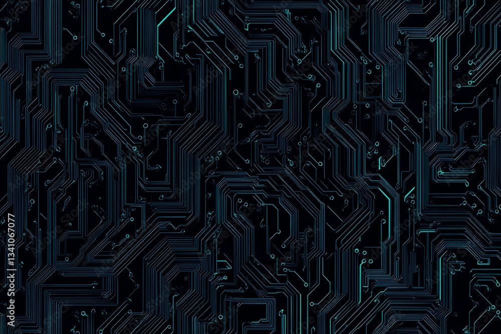Abstract close-up of a glowing blue digital circuit board, showcasing intricate connections and technological design on a black background.
Abstract close-up of a glowing blue digital circuit board, showcasing intricate connections and technological design on a black background.