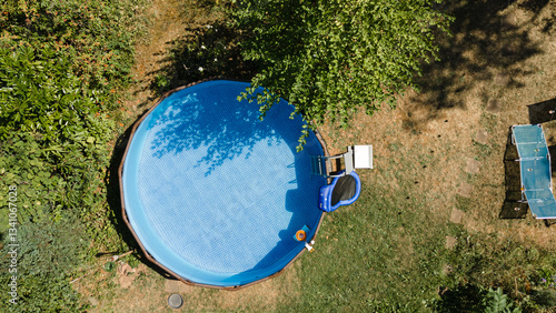 Aufstellpool von oben