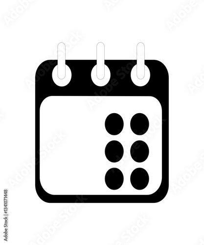 Quarterly calendar icon