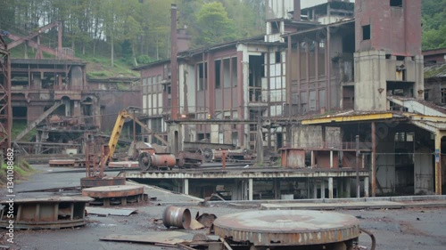 Silent Factory: Atmospheric Decay of Industrial Structures