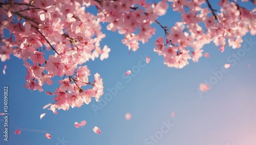 Blooming Sakura Petal Storm