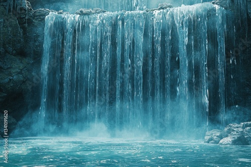Frozen Waterfall