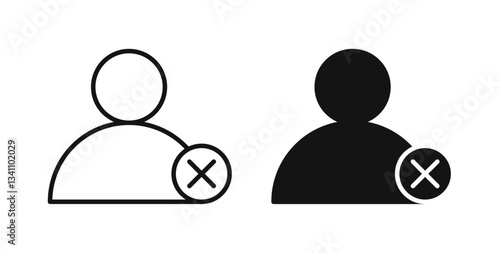 Remove user icons on white background for web