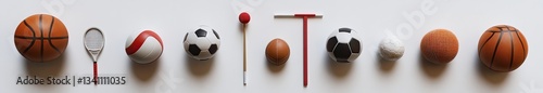 Assorted Sport Balls and Equipment photo