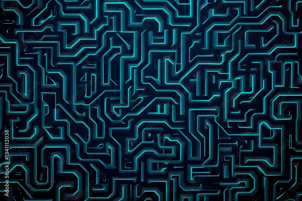 Abstract close-up of a glowing blue digital circuit board, showcasing intricate connections and technological design on a black background.
Abstract close-up of a glowing blue digital circuit board, showcasing intricate connections and technological design on a black background.