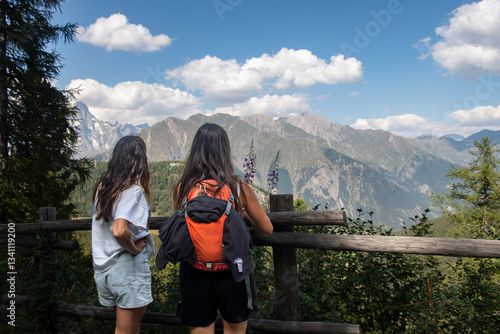Photos Lago d'Arpy or Lake Arpys near Morgex, a lake basin in the Aosta Valley, Italy