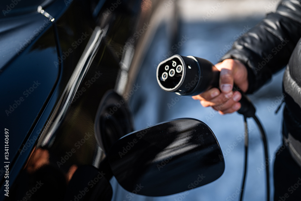 charging an electric car in winter - what type of plug to use for charging - instructions and safety for charging an electric car