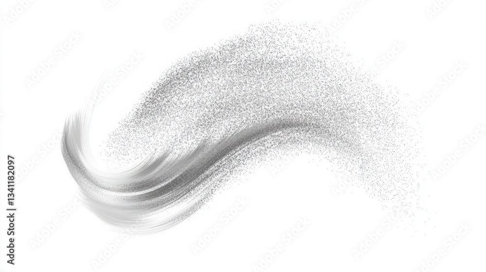 Fototapeta premium Abstract Gray Swirl Design: A Stunning Visual Element