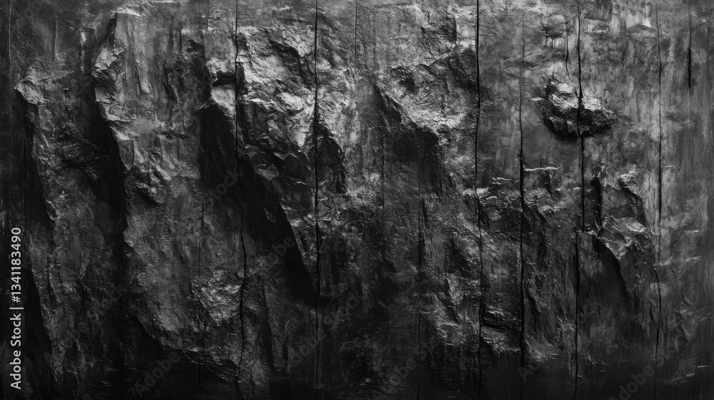 Sharp rock wall. Generative AI Sharp rock wall. Generative AI