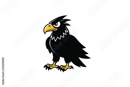eagle on a white background
