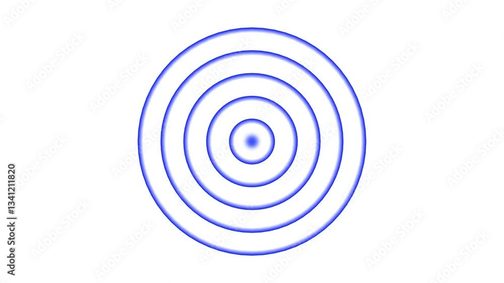 Technology radio waves signal icon animation. Radio waves background. Animation of radio wave, radar or sonar. Technology radio waves signal icon animation. Radio waves background. Animation of radio wave, radar or sonar.