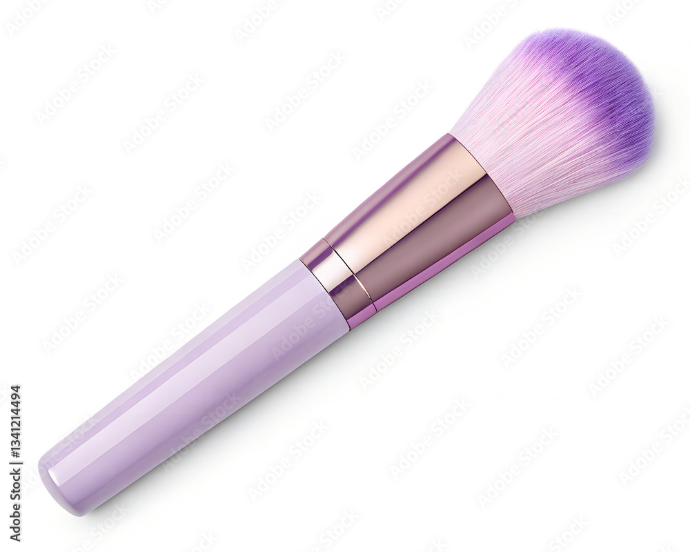 Fluffy Lavender Makeup Brush with Soft Bristles for Blending and Flawless Face Application Fluffy Lavender Makeup Brush with Soft Bristles for Blending and Flawless Face Application
