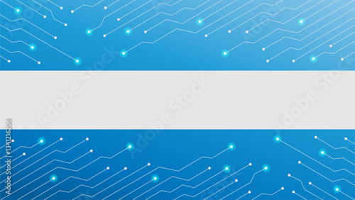 Facebook web banner and cover template. Abstract blue background. Design element, presentation, poster, advertisement.  Vector illustration.