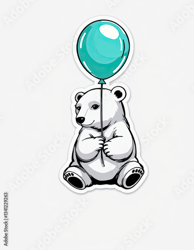 teddy bear with a Balloon 