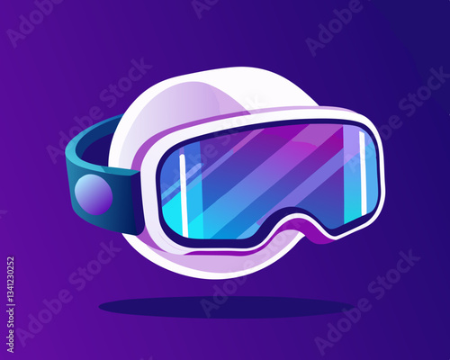 abstract 3d glasses