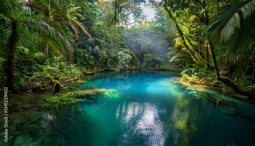 Hidden Jungle Lagoon