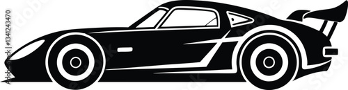 racing car vector silhouette,racing car icon