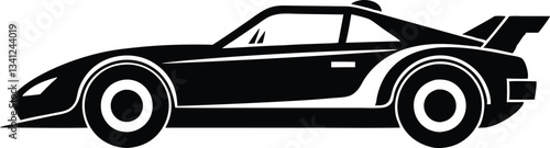 racing car vector silhouette,racing car icon