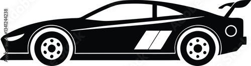 racing car vector silhouette,racing car icon