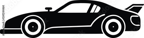 racing car vector silhouette,racing car icon