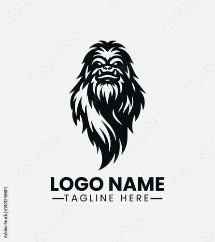 Yeti Logo Design, Abominable Snowman, Cryptid