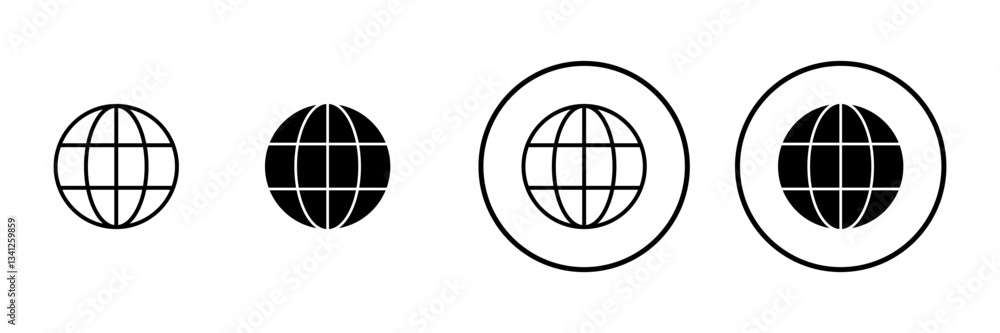 Web icon vector. go to web sign and symbol. web click icon. Global search icon Web icon vector. go to web sign and symbol. web click icon. Global search icon