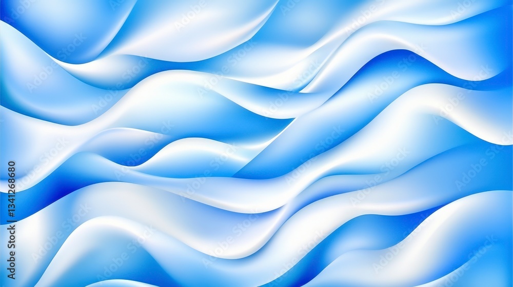 Stunning Abstract Blue Waves Design: A Captivating Visual Experience Stunning Abstract Blue Waves Design: A Captivating Visual Experience